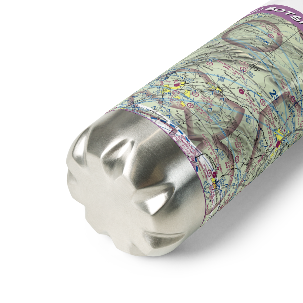 Botsford Aerodrome (6PA5) VFR Sectional Water Bottle 