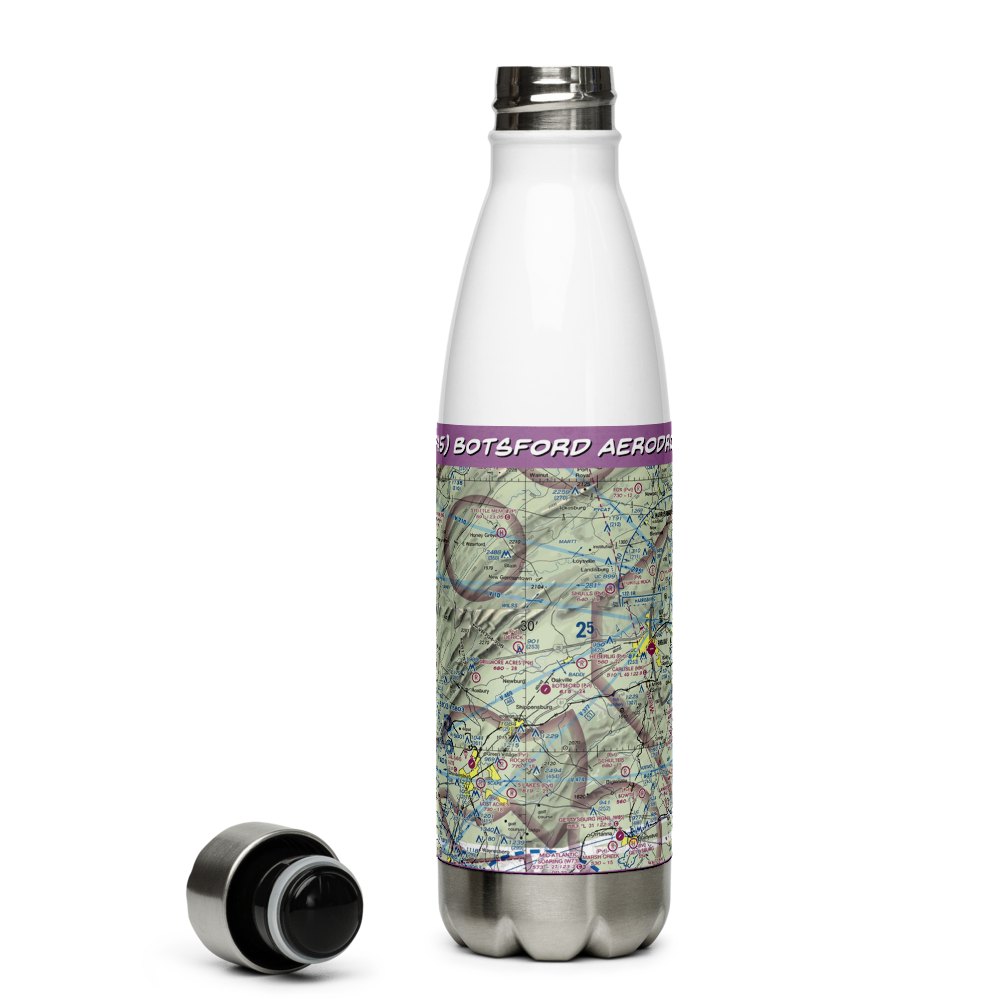 Botsford Aerodrome (6PA5) VFR Sectional Water Bottle 