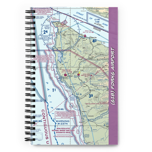Forks Airport (S18) VFR Sectional Notebook