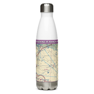 Rocking R Ranch Airport (6TA0) VFR Sectional Water Bottle
