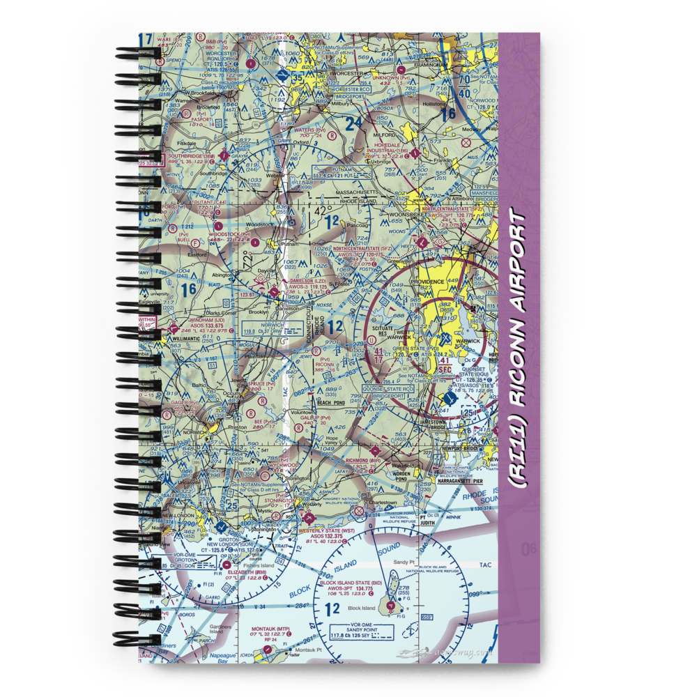 Riconn Airport (RI11) VFR Sectional Notebook 