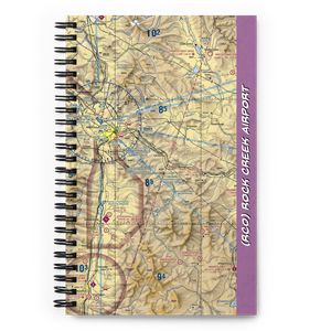 Rock Creek Airport (RC0) VFR Sectional Notebook
