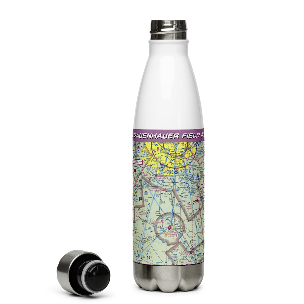 Dauenhauer Field Airport (6TS2) VFR Sectional Water Bottle 