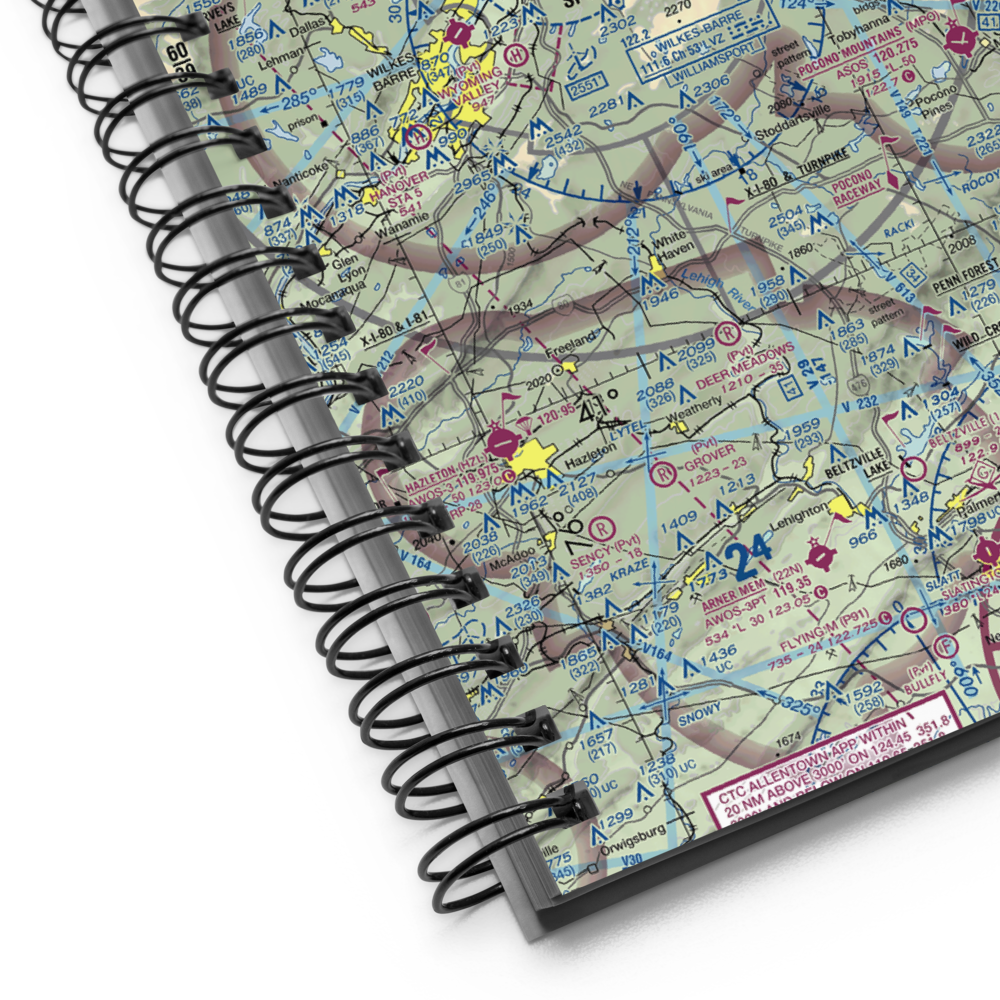 Lazy J. Ranch Airport (PS82) VFR Sectional Notebook 