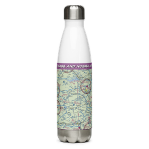 Rabb And Nobra Airport (6TS8) VFR Sectional Water Bottle