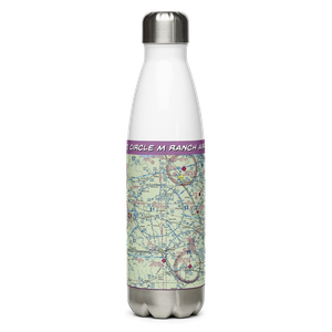 Circle M Ranch Airport (6TX2) VFR Sectional Water Bottle