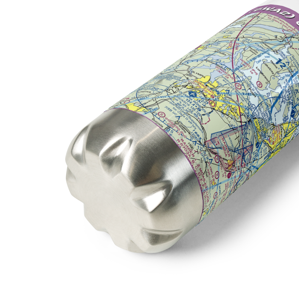 Gower Field (6WA2) VFR Sectional Water Bottle 