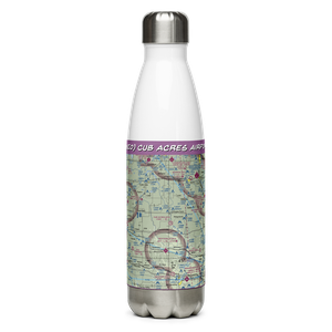Cub Acres Airport (6WI0) VFR Sectional Water Bottle
