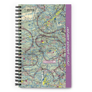 Grover Airport (PS12) VFR Sectional Notebook