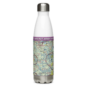 Walnut Wash Airport (6WI7) VFR Sectional Water Bottle