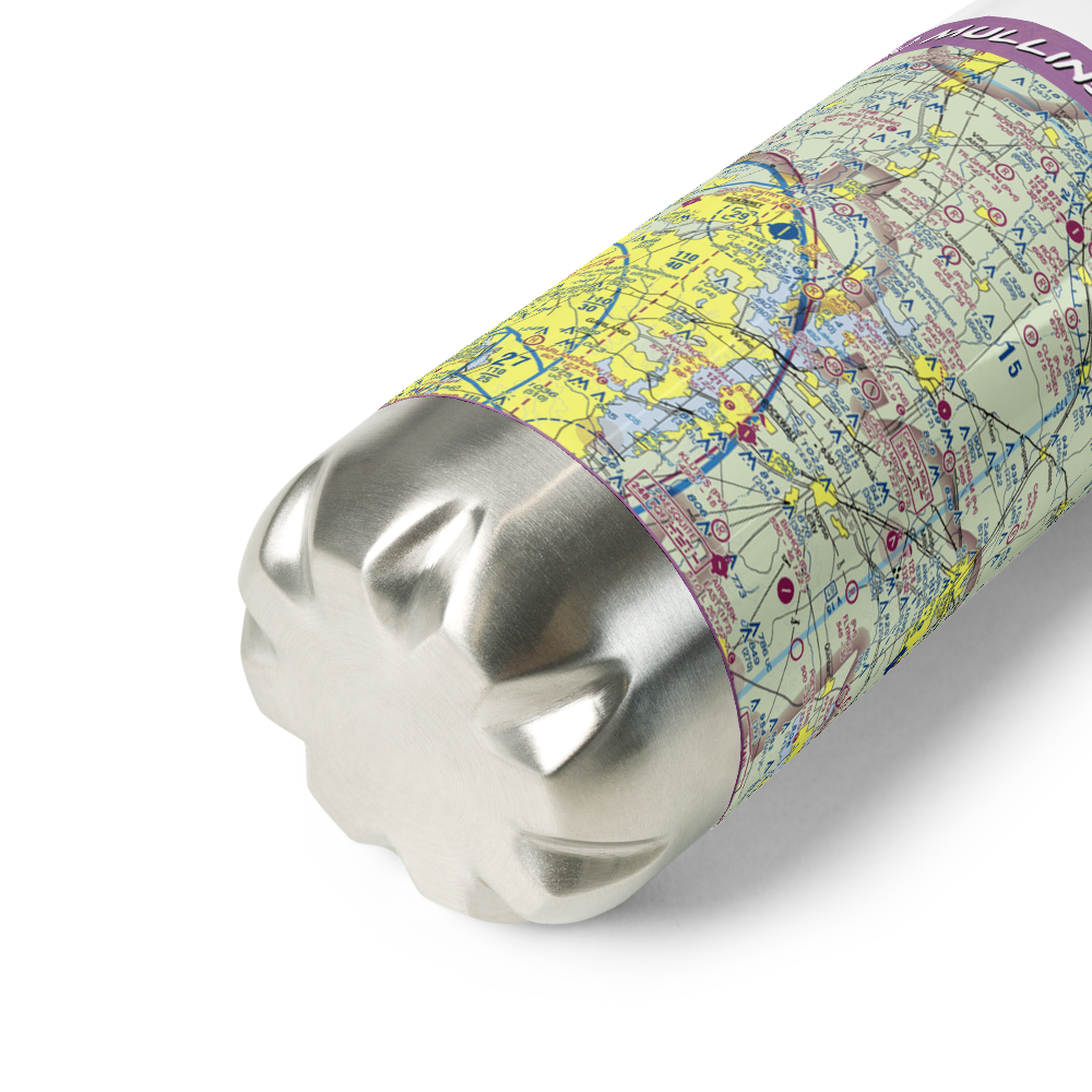 Mullins Landing Airport (6XS3) VFR Sectional Water Bottle 