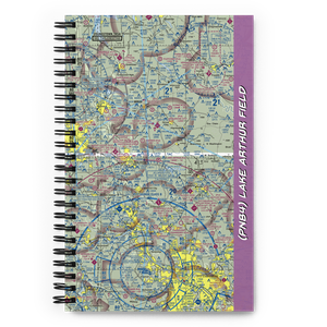 Lake Arthur Field (PN84) VFR Sectional Notebook