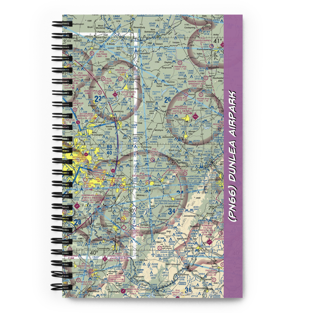 Dunlea Airpark (PN66) VFR Sectional Notebook 