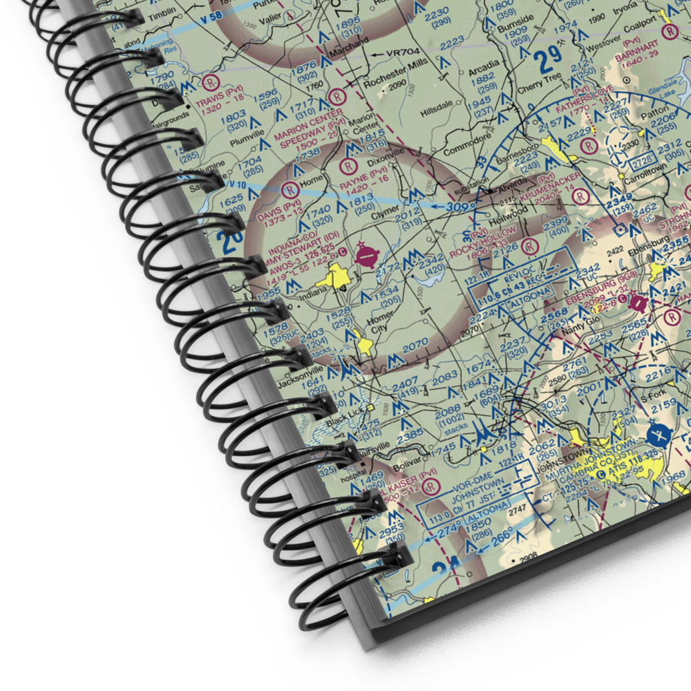 Miller Airport (PN56) VFR Sectional Notebook 