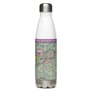 Bannon Field (70KS) VFR Sectional Water Bottle