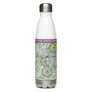 Vine Grove Airport (70KY) VFR Sectional Water Bottle