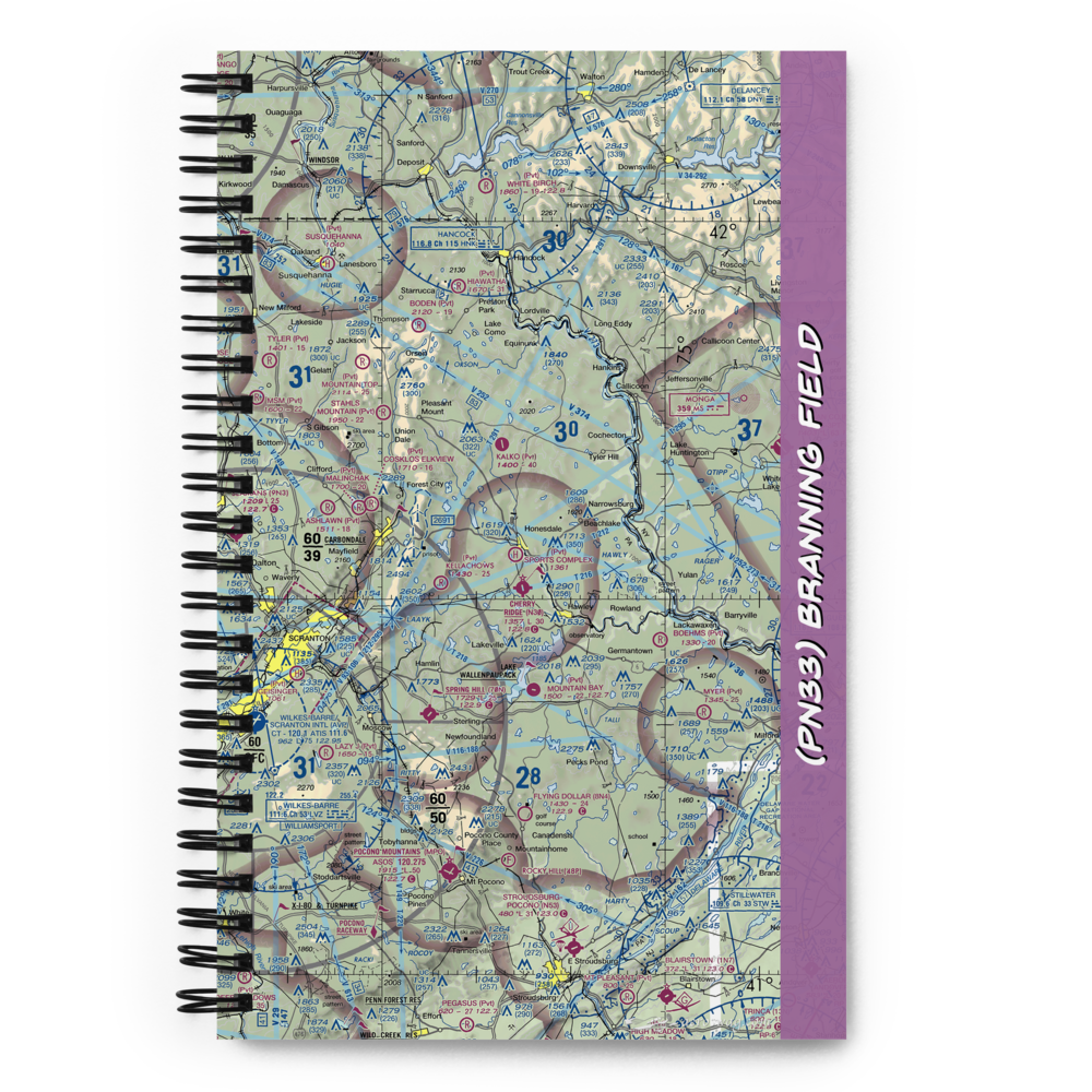 Branning Field (PN33) VFR Sectional Notebook 