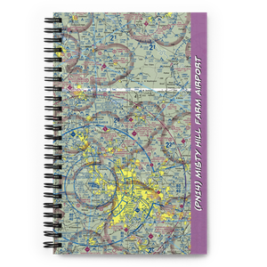 Misty Hill Farm Airport (PN14) VFR Sectional Notebook