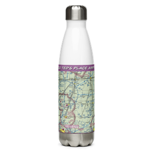Ted's Place Airport (71IS) VFR Sectional Water Bottle