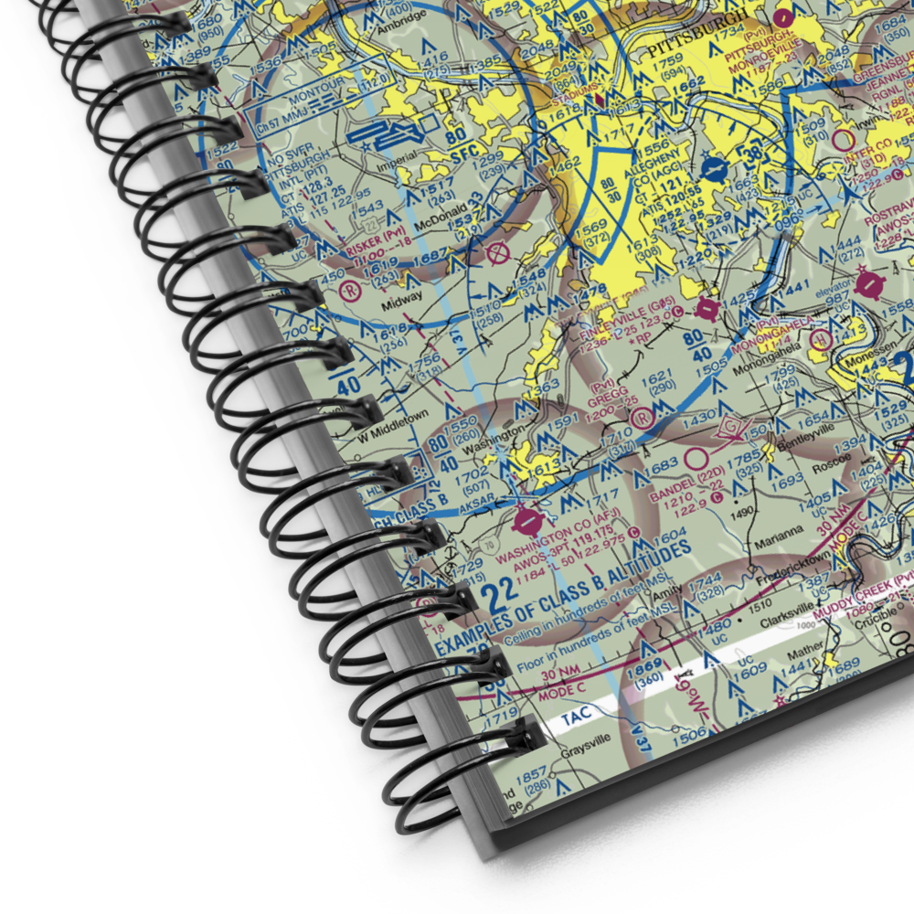 Cedar Run Airport (PN01) VFR Sectional Notebook 
