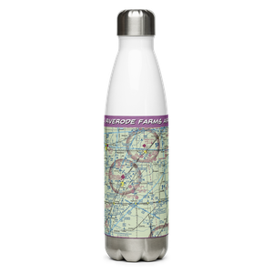 Riverode Farms Airport (71LL) VFR Sectional Water Bottle