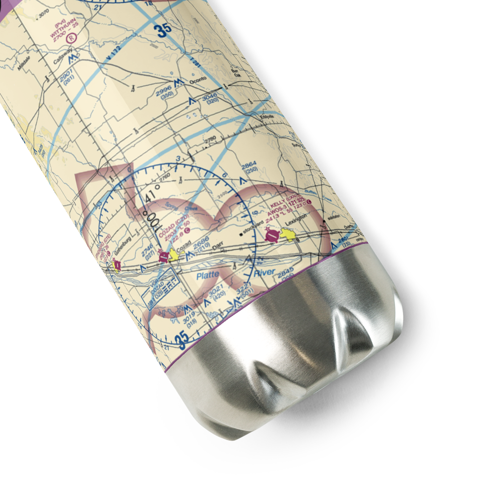 Neben Airport (71NE) VFR Sectional Water Bottle 