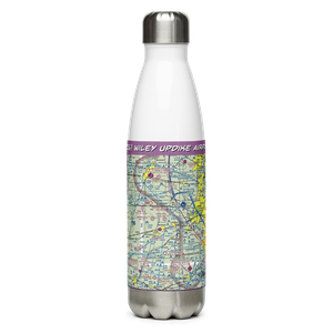 Wiley Updike Airport (72IS) VFR Sectional Water Bottle