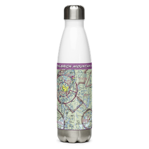 Philbrick Mountain Airport (72ME) VFR Sectional Water Bottle