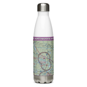 Northwoods Airport (72MI) VFR Sectional Water Bottle