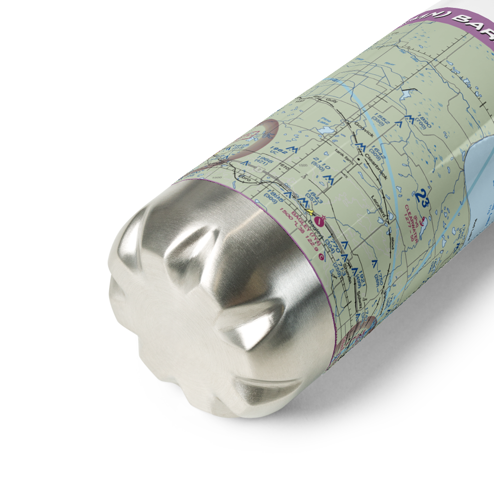 Bardwell Airstrip (72MN) VFR Sectional Water Bottle 