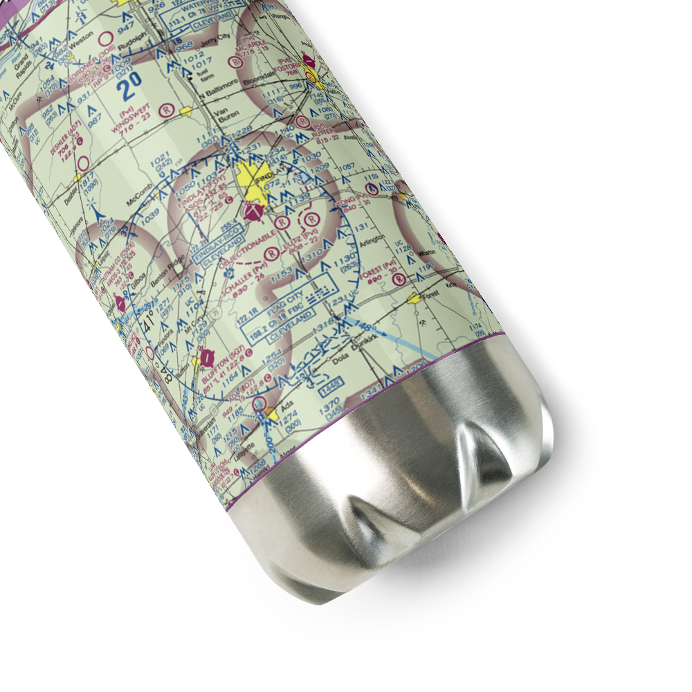 Tathams' STOLport (72OI) VFR Sectional Water Bottle 