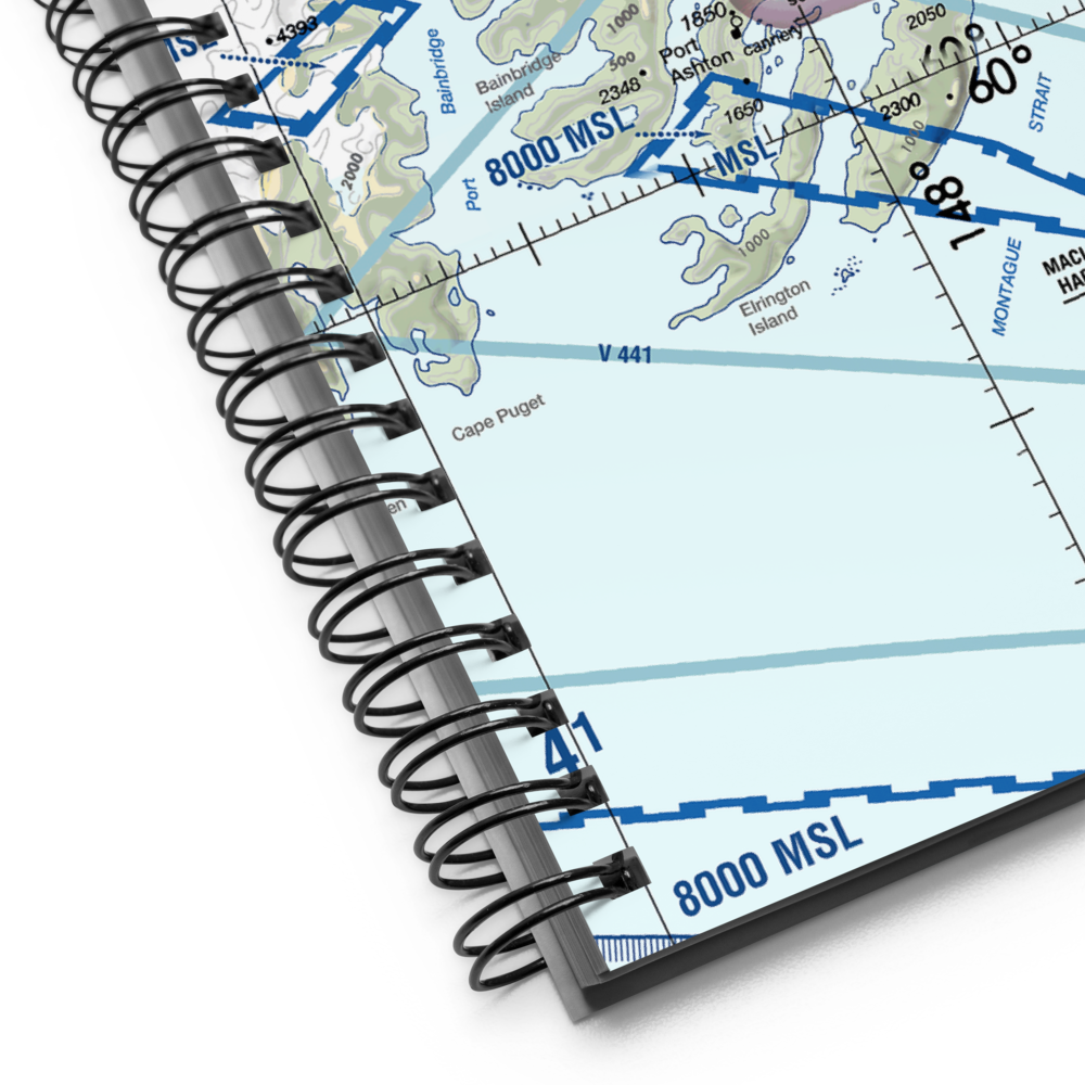 Chenega Bay Airport (C05) VFR Sectional Notebook 