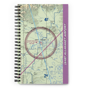 Allakaket Airport (6A8) VFR Sectional Notebook