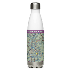 Harris Field (73IA) VFR Sectional Water Bottle