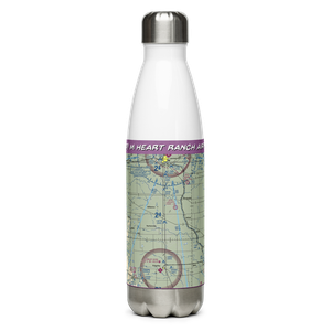 M Heart Ranch Airport (73ND) VFR Sectional Water Bottle