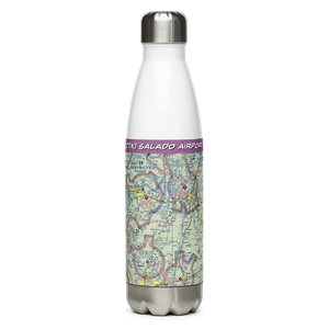 Salado Airport (2TX) VFR Sectional Water Bottle