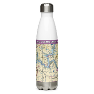 7 Bays Airport (73WA) VFR Sectional Water Bottle