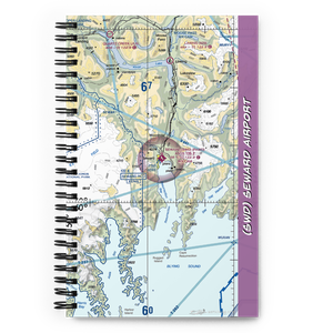 Seward Airport (SWD) VFR Sectional Notebook