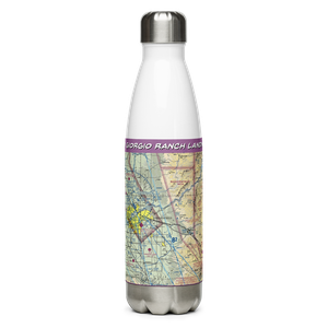 Di Giorgio Ranch Landing Strip (74CL) VFR Sectional Water Bottle