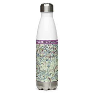 Tucker Farms Airport (74IN) VFR Sectional Water Bottle