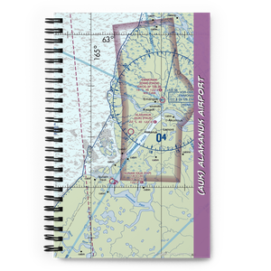 Alakanuk Airport (AUK) VFR Sectional Notebook