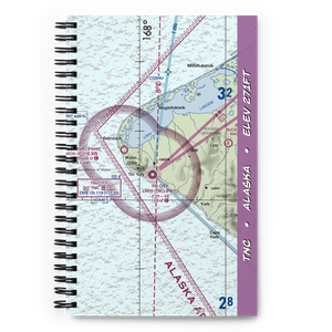 Tin City Long Range Radar Station Airport (TNC) VFR Sectional Notebook