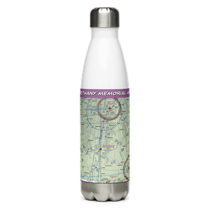 Bethany Memorial Airport (75K) VFR Sectional Water Bottle