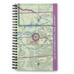 Sparrevohn LRRS Airport (SVW) VFR Sectional Notebook