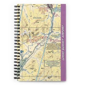 Summit Airport (UMM) VFR Sectional Notebook