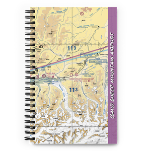 Sheep Mountain Airport (SMU) VFR Sectional Notebook