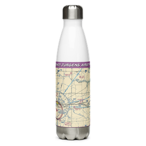 Jurgens Airstrip (75ND) VFR Sectional Water Bottle