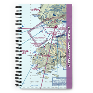 Seldovia Airport (SOV) VFR Sectional Notebook