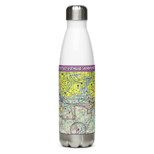 Venus Airport (75TS) VFR Sectional Water Bottle