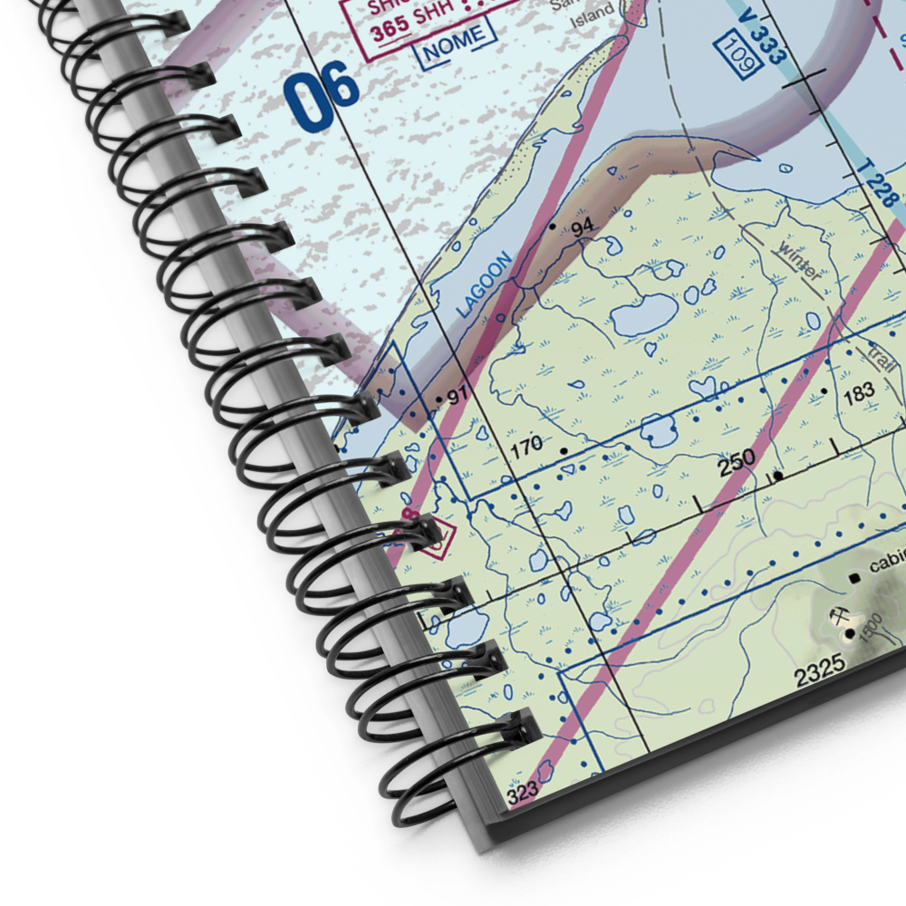 Shishmaref Airport (SHH) VFR Sectional Notebook 